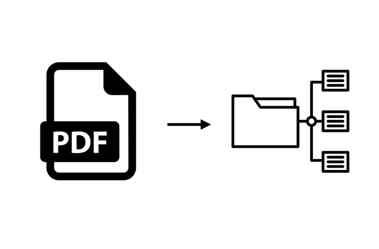 辦公室自動化之PDF分類文件應用