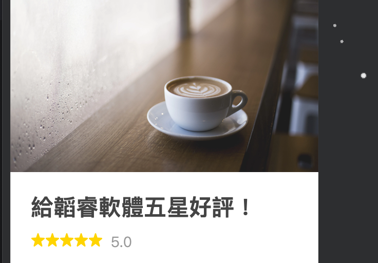 給韜睿軟體五星好評